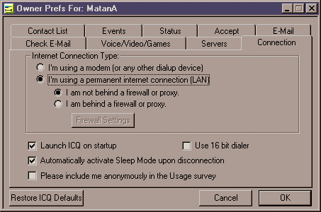 ���� Connection